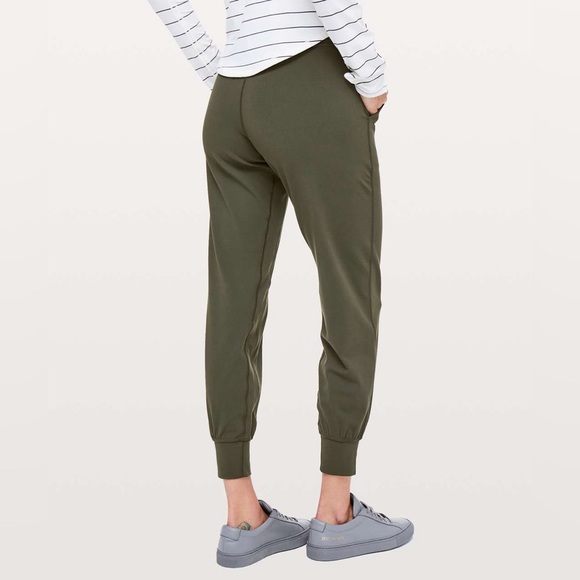 Lululemon Align Jogger 28" Dark Olive  Green Size 4 - Picture 2 of 7